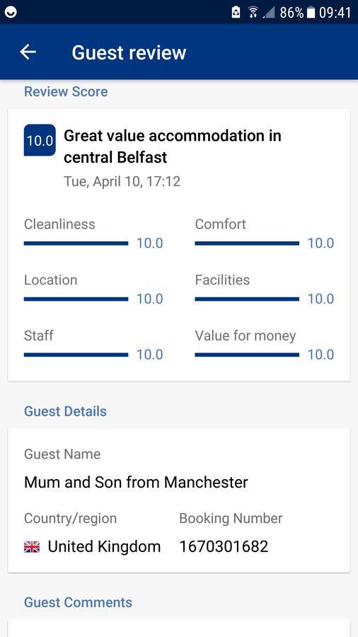 Lawnbrook Town House Hotel Belfast Buitenkant foto